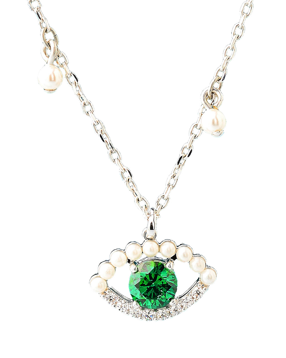 Collana Bianco Brillante - Swarovski - mem39