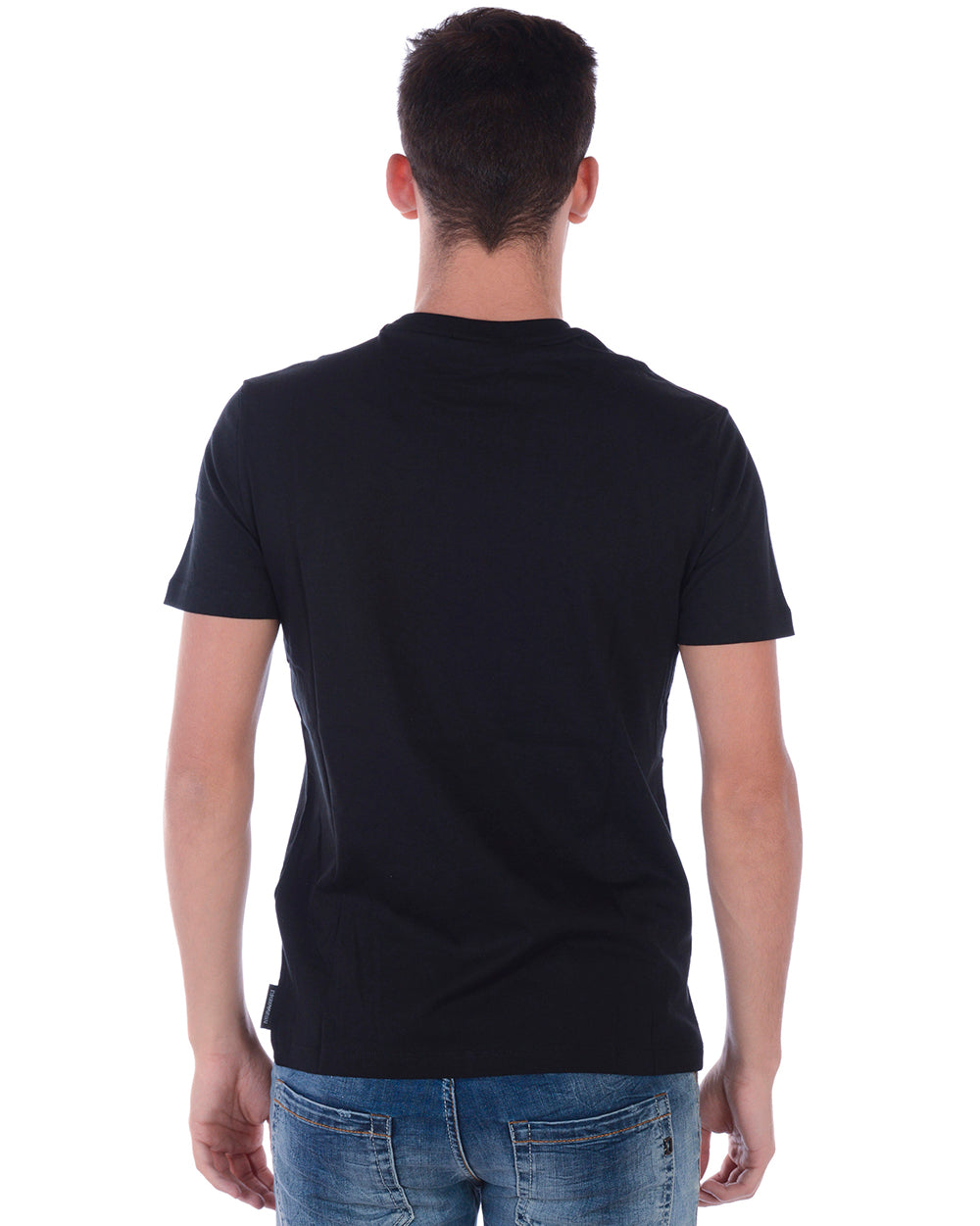 T-shirt Cotone Nero Emporio Armani - mem39