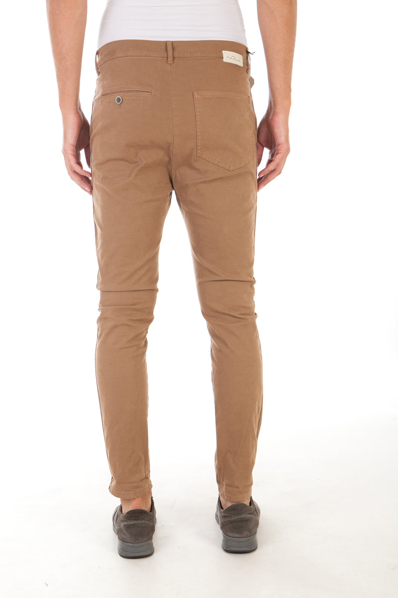 Pantaloni Marrone Chiaro Daniele Alessandrini 31 - mem39