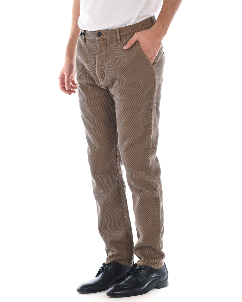 Pantaloni Beige Daniele Alessandrini - mem39