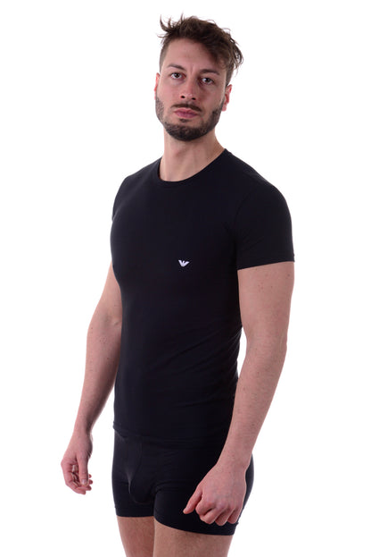 T-shirt nera Emporio Armani - mem39