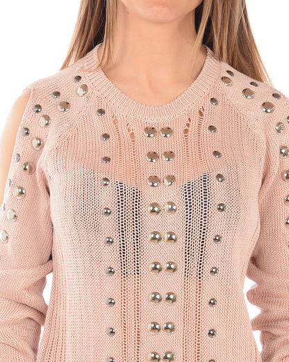 Maglione Rosa Liu Jo in Cotone - mem39