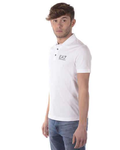 Polo Emporio Armani EA7 Bianco Scuro - mem39