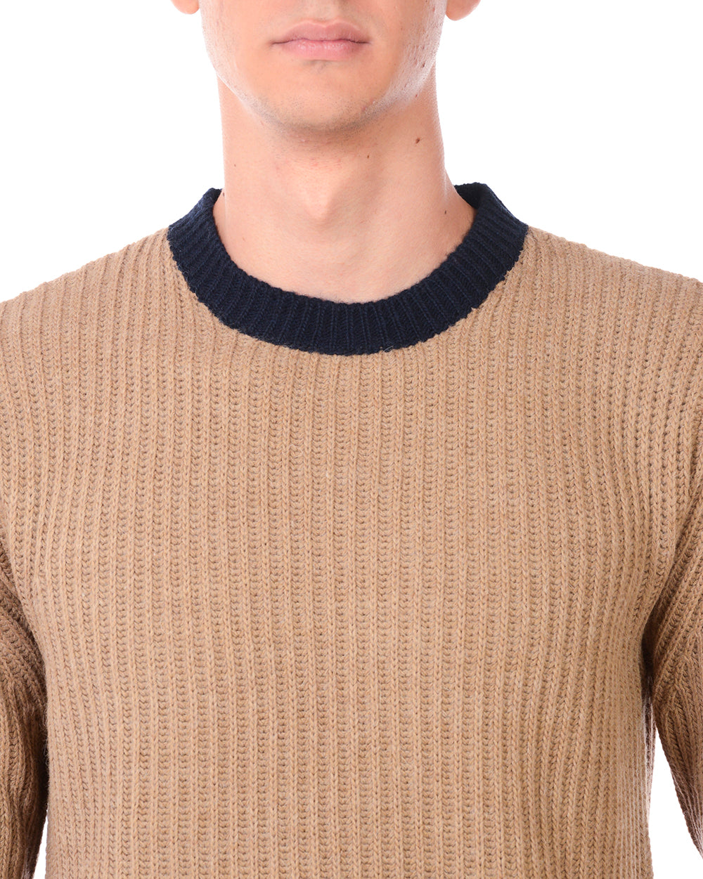 Maglione Beige Invernale Daniele Alessandrini - mem39