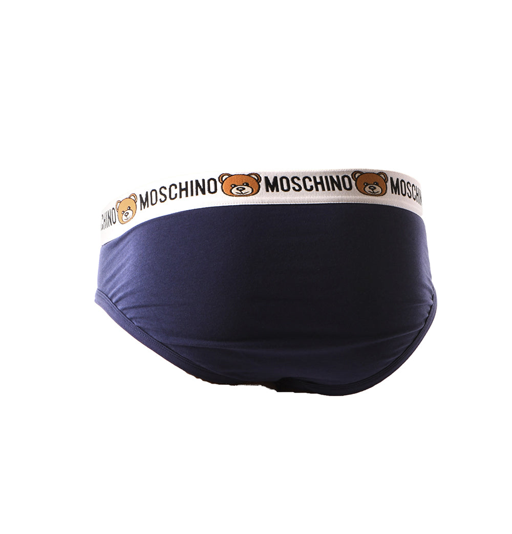 Slip Moschino Underwear Grigi in Cotone Elastan - Taglia M - mem39