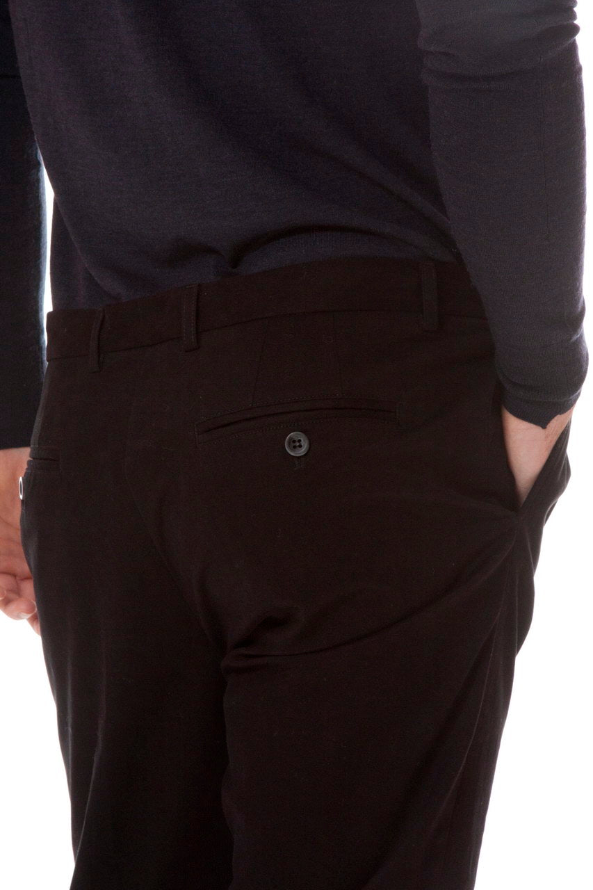 Pantaloni Daniele Alessandrini 50 Nero Scuro - Eleganza e Comfort - mem39