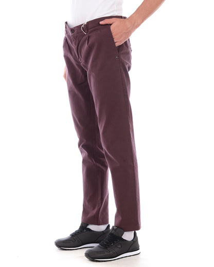 Pantaloni Blu Intenso Confort Daniele Alessandrini - mem39