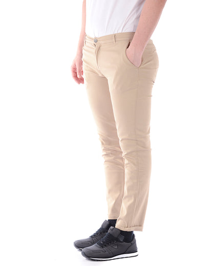 Pantaloni Beige Qualitá Superiore Daniele Alessandrini - mem39