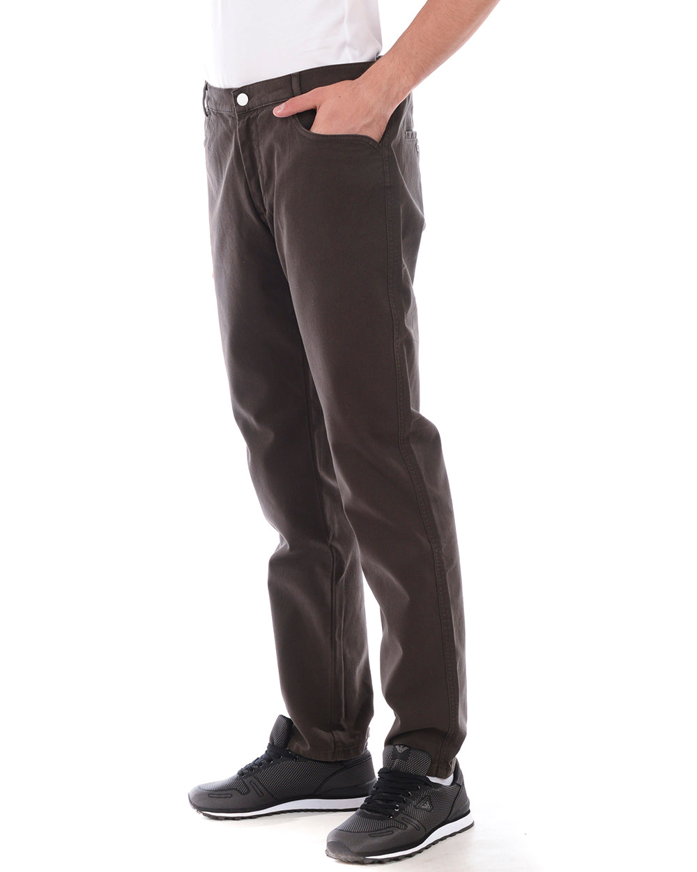 Pantaloni Beige Daniele Alessandrini M - mem39