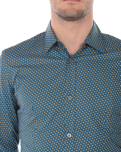 Camicia Daniele Alessandrini Cotone Nero M - mem39