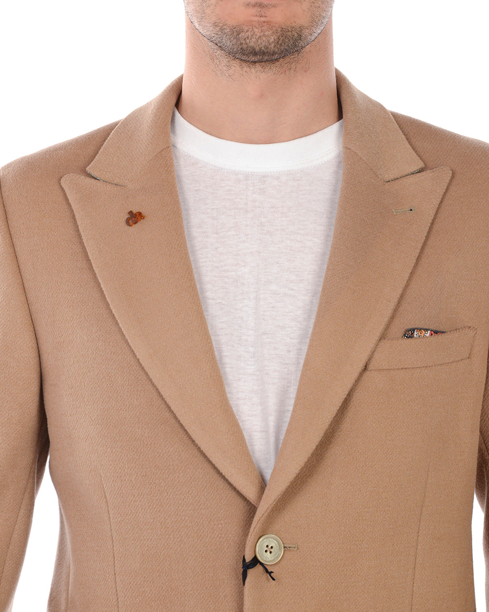 Cappotto Beige Daniele Alessandrini - mem39