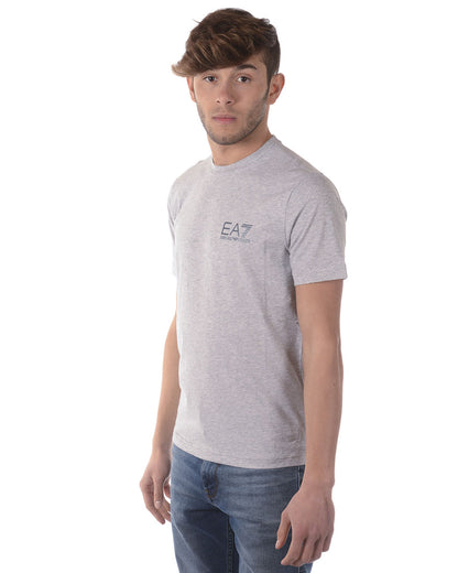 T-Shirt Grigio Chiaro Emporio Armani EA7 - mem39