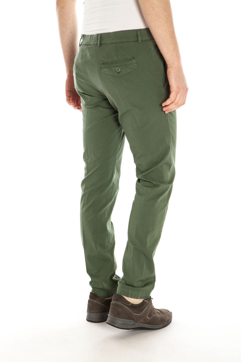 Pantaloni Verde Oliva Daniele Alessandrini - mem39