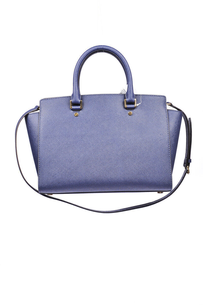 Borsa in Pelle Blu M con Tracolla Regolabile - Michael Kors - mem39