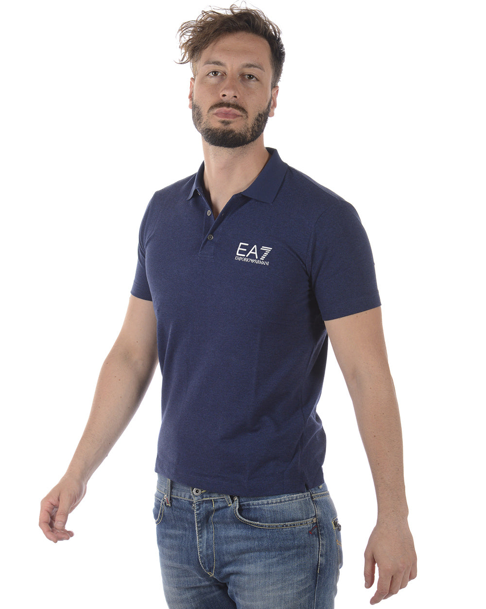 Polo EA7 Blu Emporio Armani - mem39