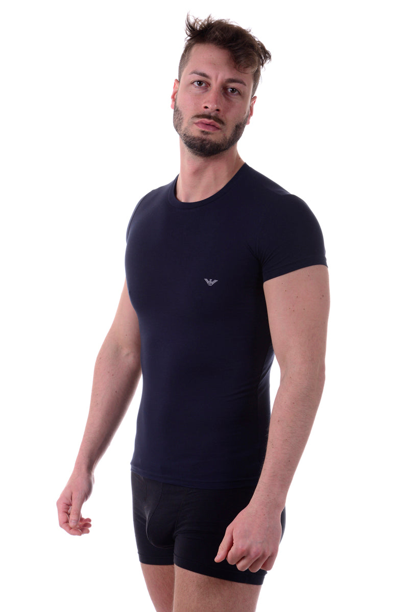 T-shirt Blu Emporio Armani - mem39