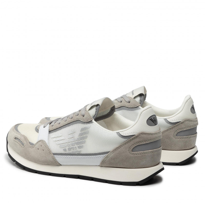 Scarpe Emporio Armani Bianco e Grigio 43,5 - mem39