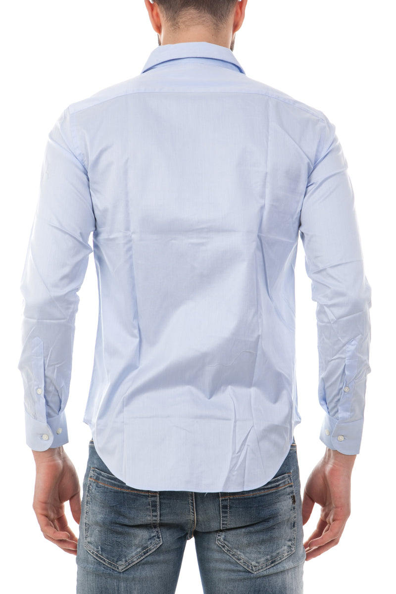 Camicia Armani Collezioni Azzurra Slim Fit - mem39