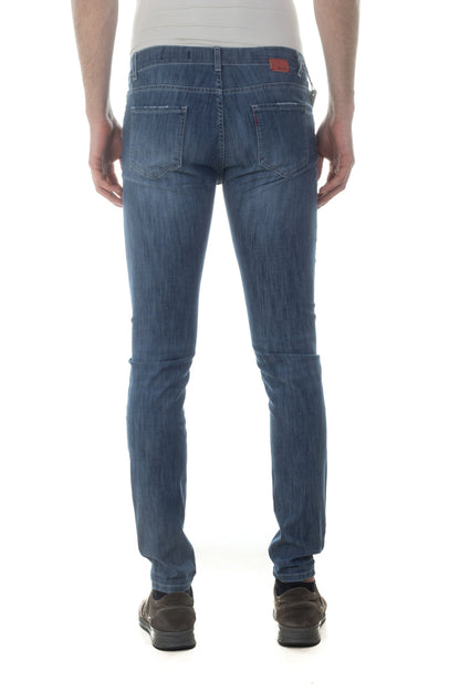 Jeans Daniele Alessandrini Grigio M - mem39