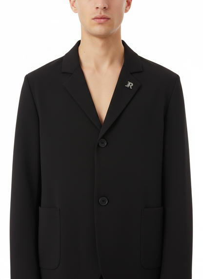 John Richmond giacca blazer monopetto Doima nero - mem39