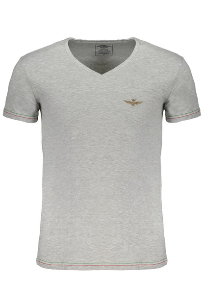 Aeronautica Militare T-Shirt Maniche Corte Uomo Grigio"" - mem39