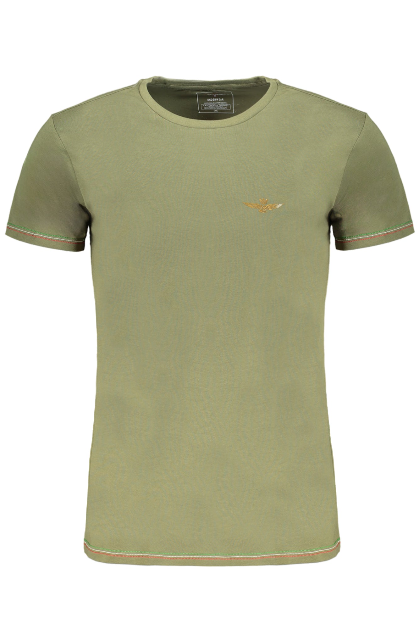 Aeronautica Militare T-Shirt Maniche Corte Uomo Verde"" - mem39