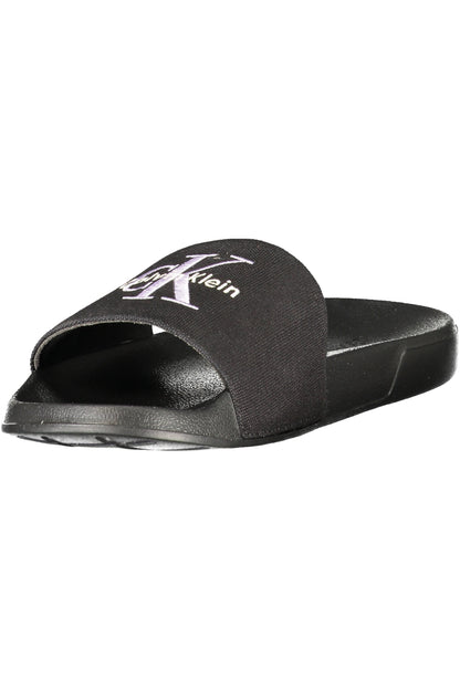 CALVIN KLEIN CALZATURA CIABATTA DONNA NERO
