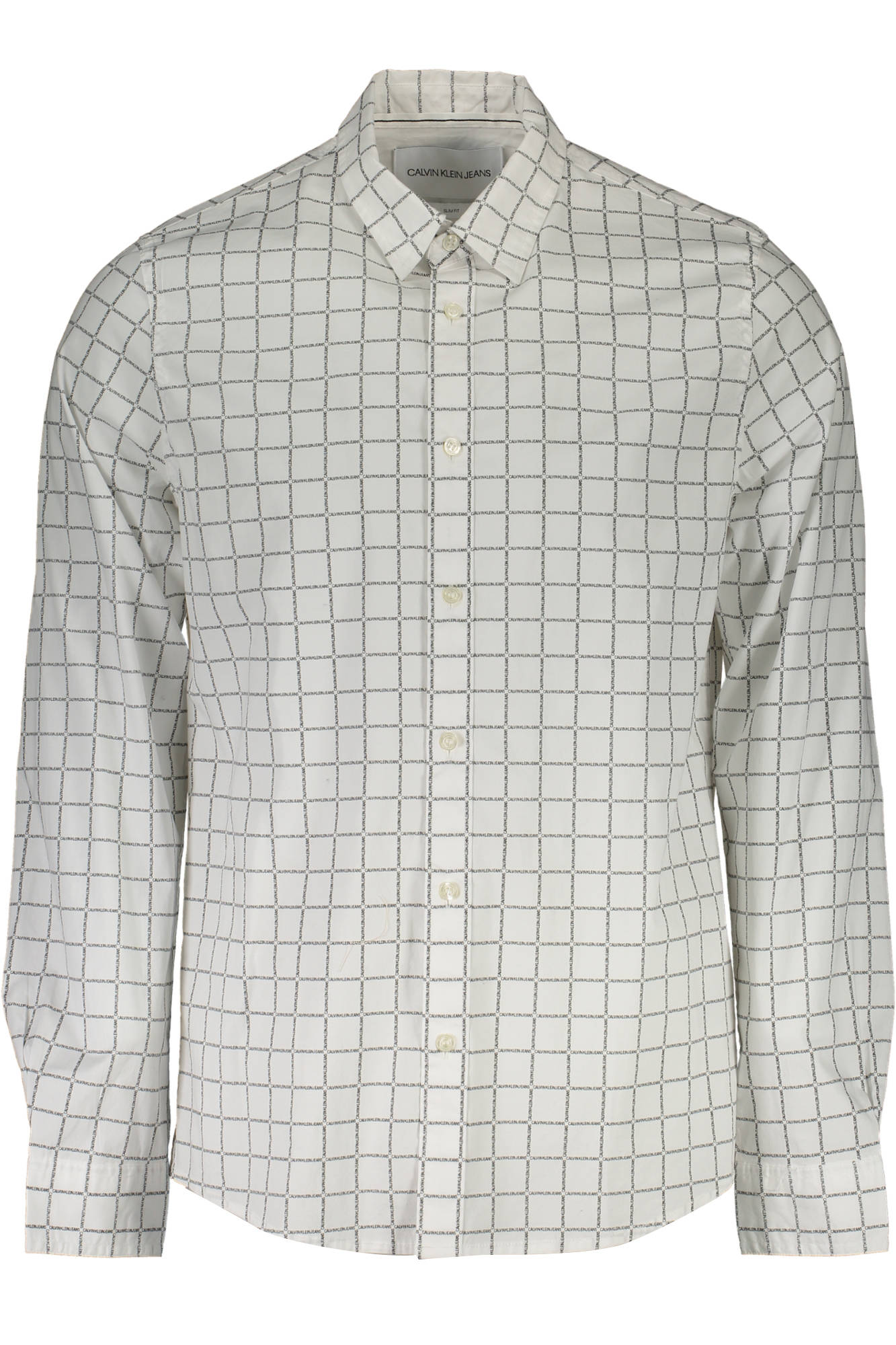 Calvin Klein Camicia Maniche Lunghe Uomo Bianco"" - mem39