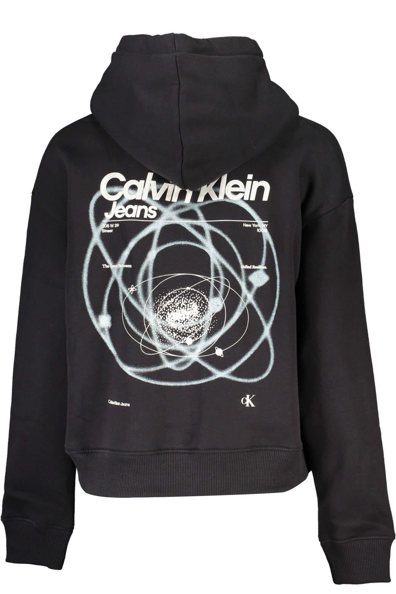 Calvin Klein Felpa Con Zip Donna Nero"" - mem39