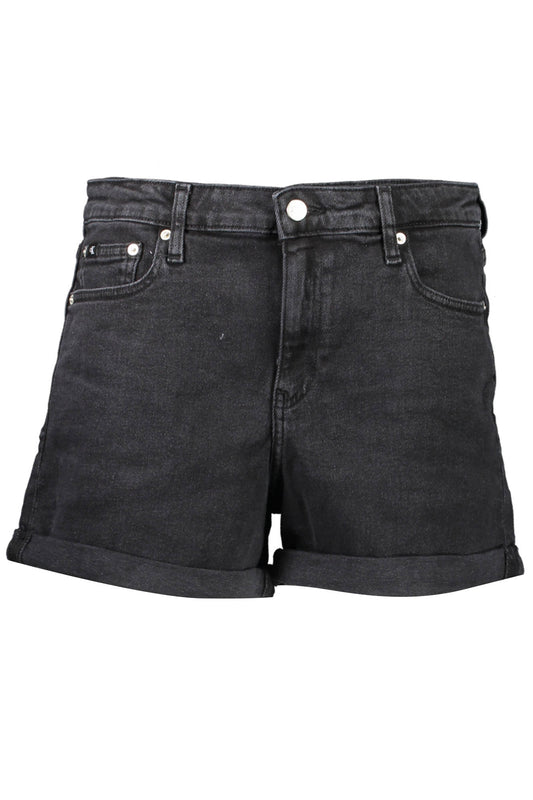 Calvin Klein Jeans Short Donna Nero"" - mem39