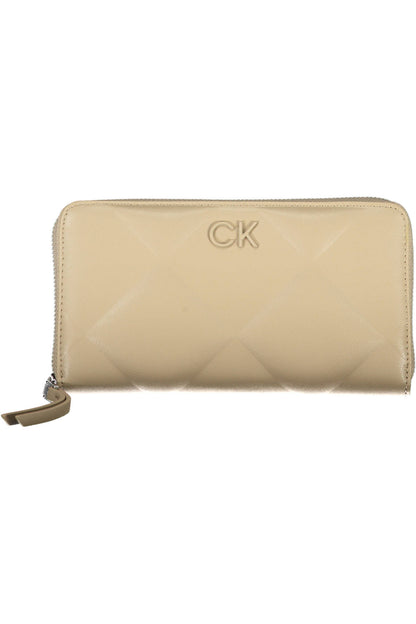 Calvin Klein Portafoglio Donna Beige"" - mem39