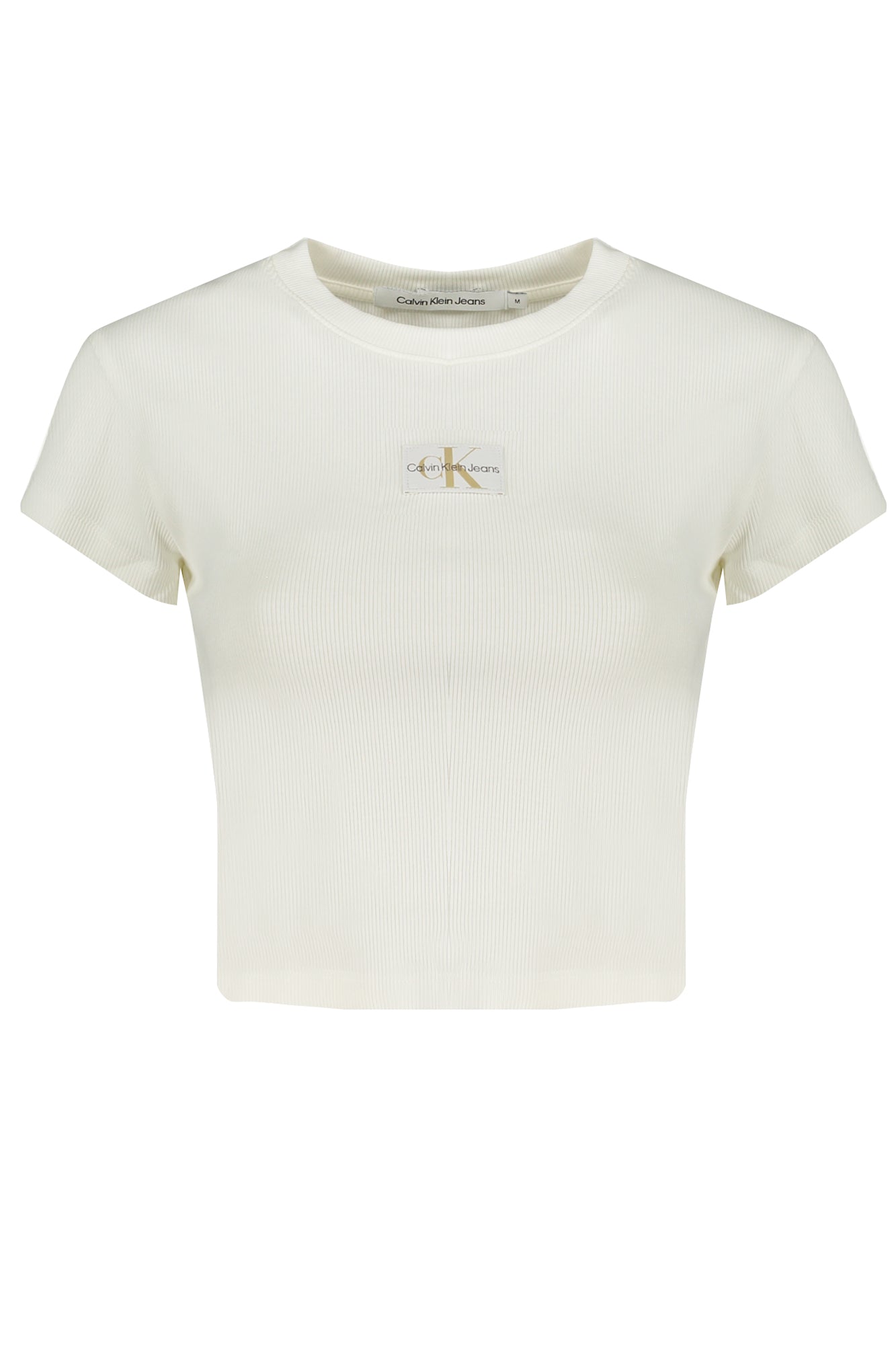 Calvin Klein T-Shirt Maniche Corte Donna Bianco"" - mem39