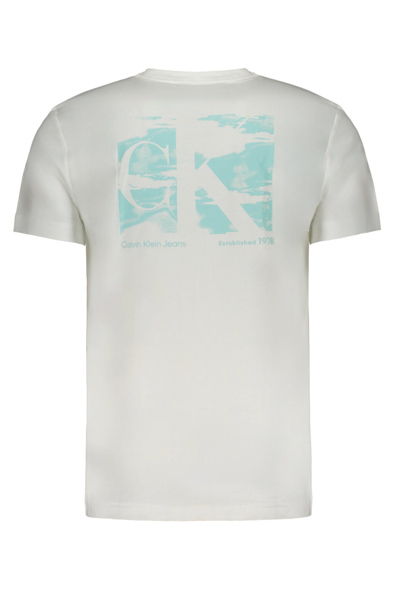 Calvin Klein T-Shirt Maniche Corte Uomo Bianco - mem39