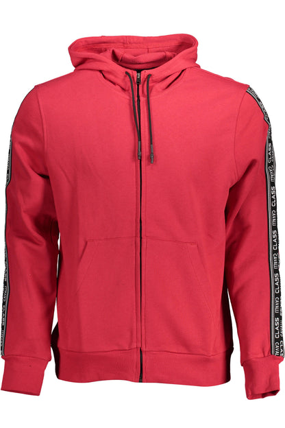 Cavalli Class Felpa Con Zip Uomo Rosso - mem39