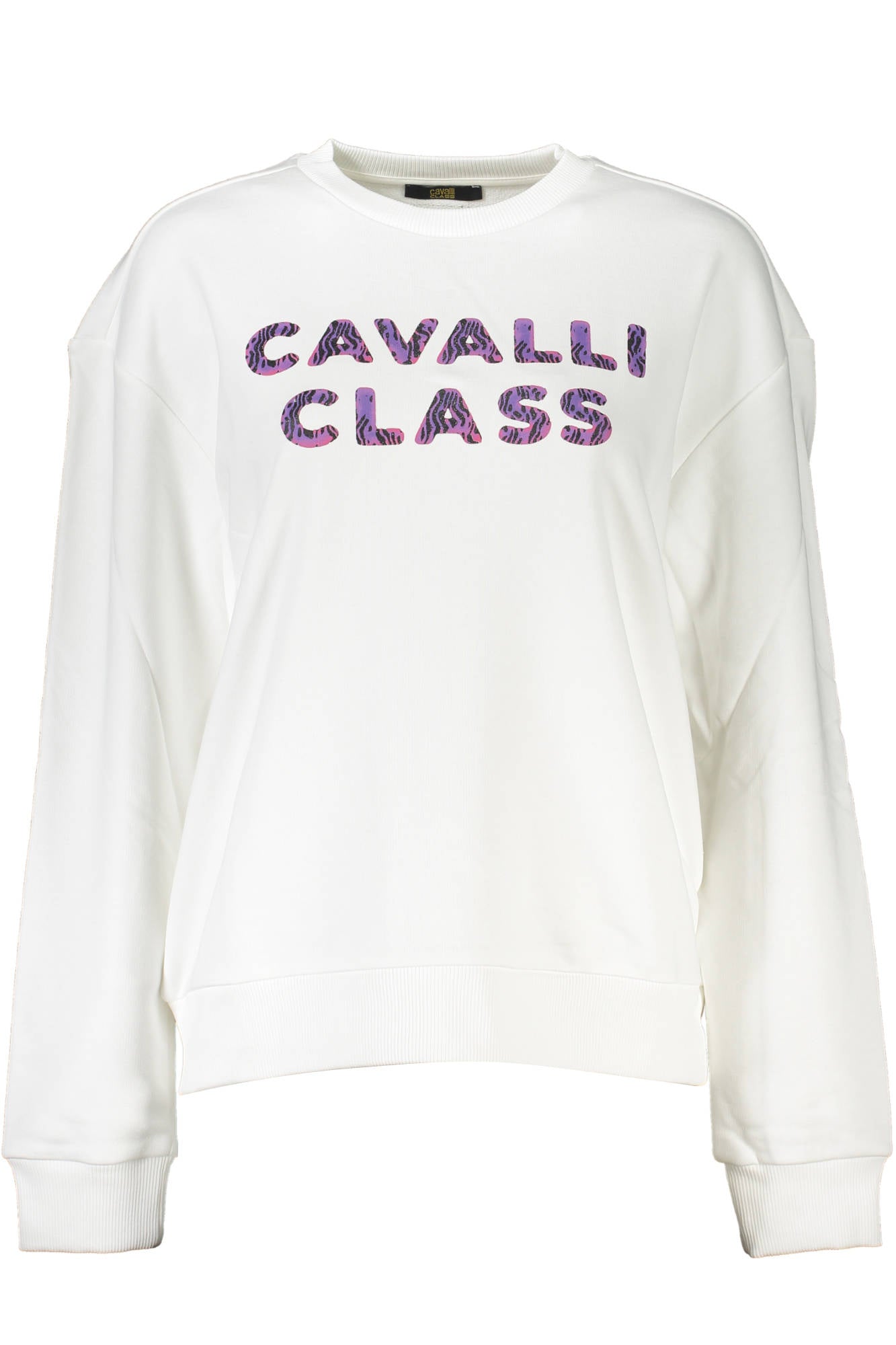 Cavalli Class Felpa Senza Zip Donna Bianco"" - mem39