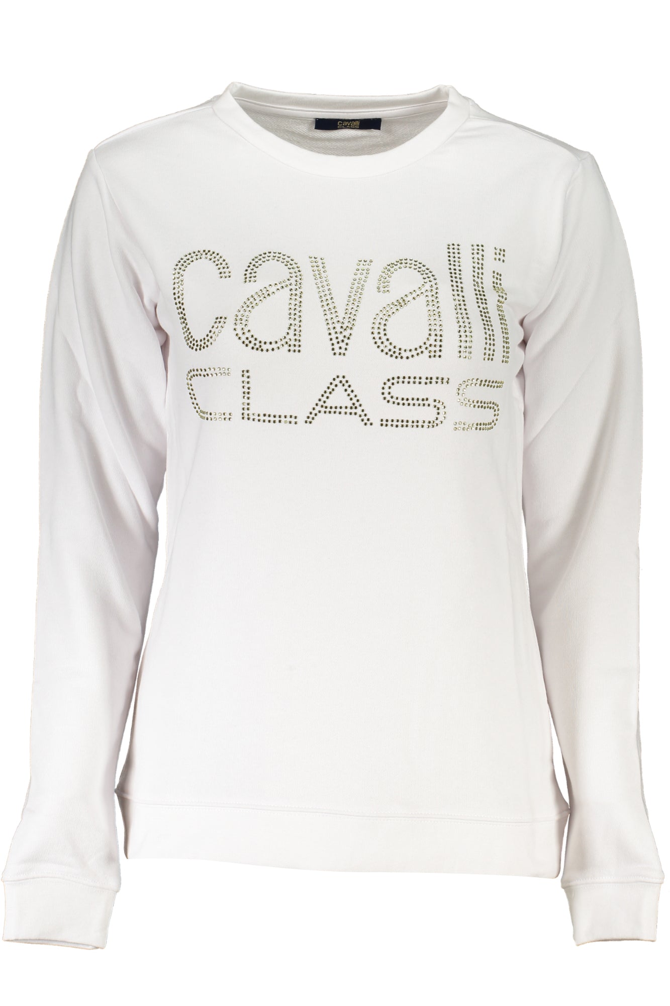 Cavalli Class Felpa Senza Zip Donna Bianco"" - mem39