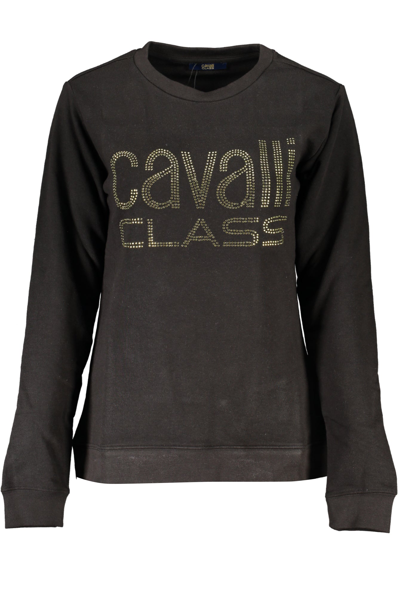 Cavalli Class Felpa Senza Zip Donna Nero"" - mem39