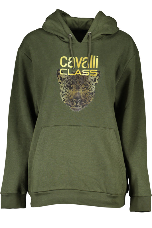 Cavalli Class Felpa Senza Zip Donna Verde"" - mem39