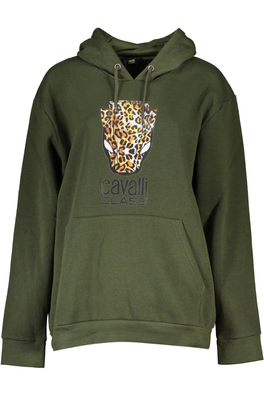 Cavalli Class Felpa Senza Zip Donna Verde"" - mem39