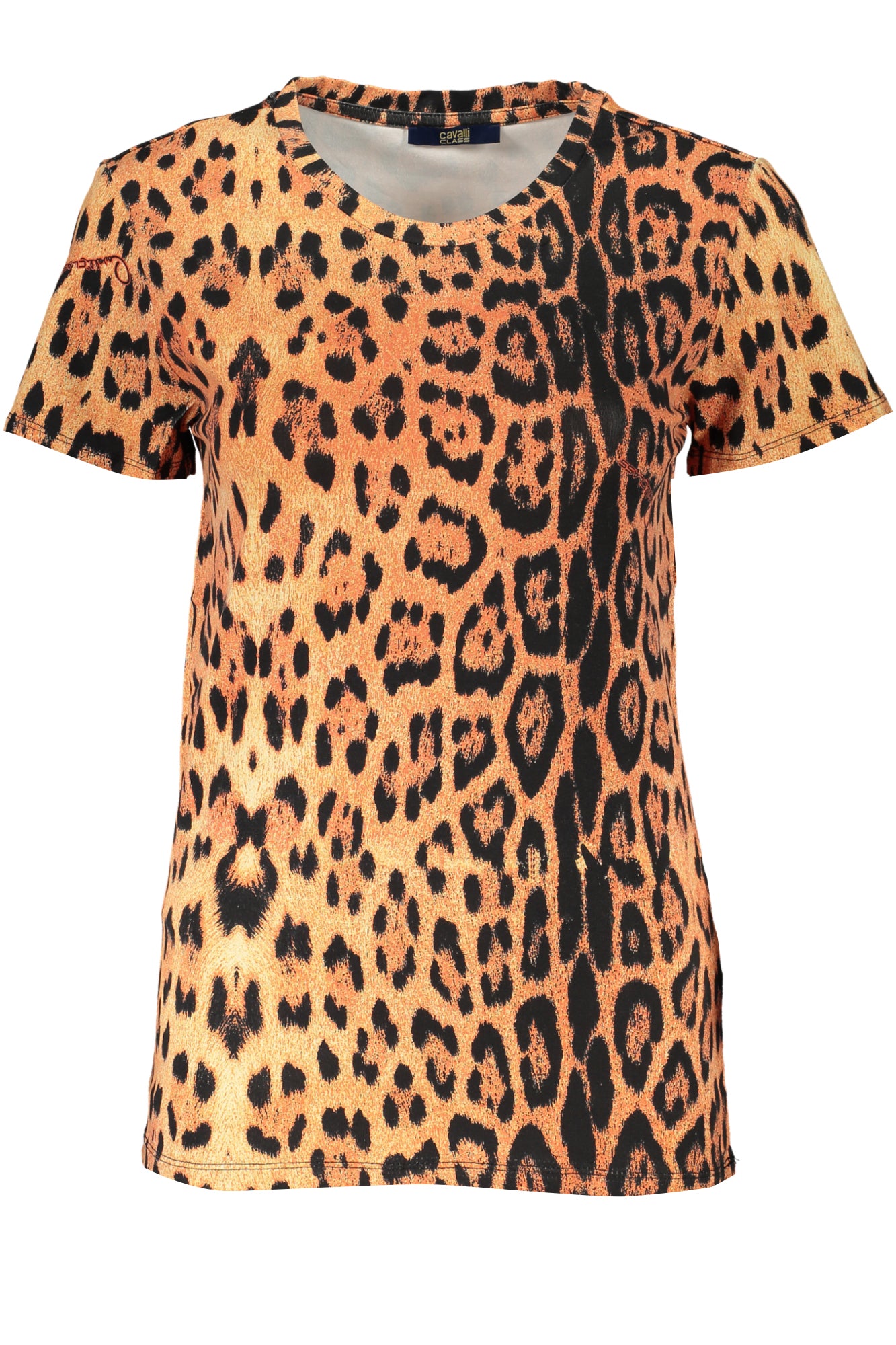 Cavalli Class T-Shirt Maniche Corte Donna Arancio"" - mem39