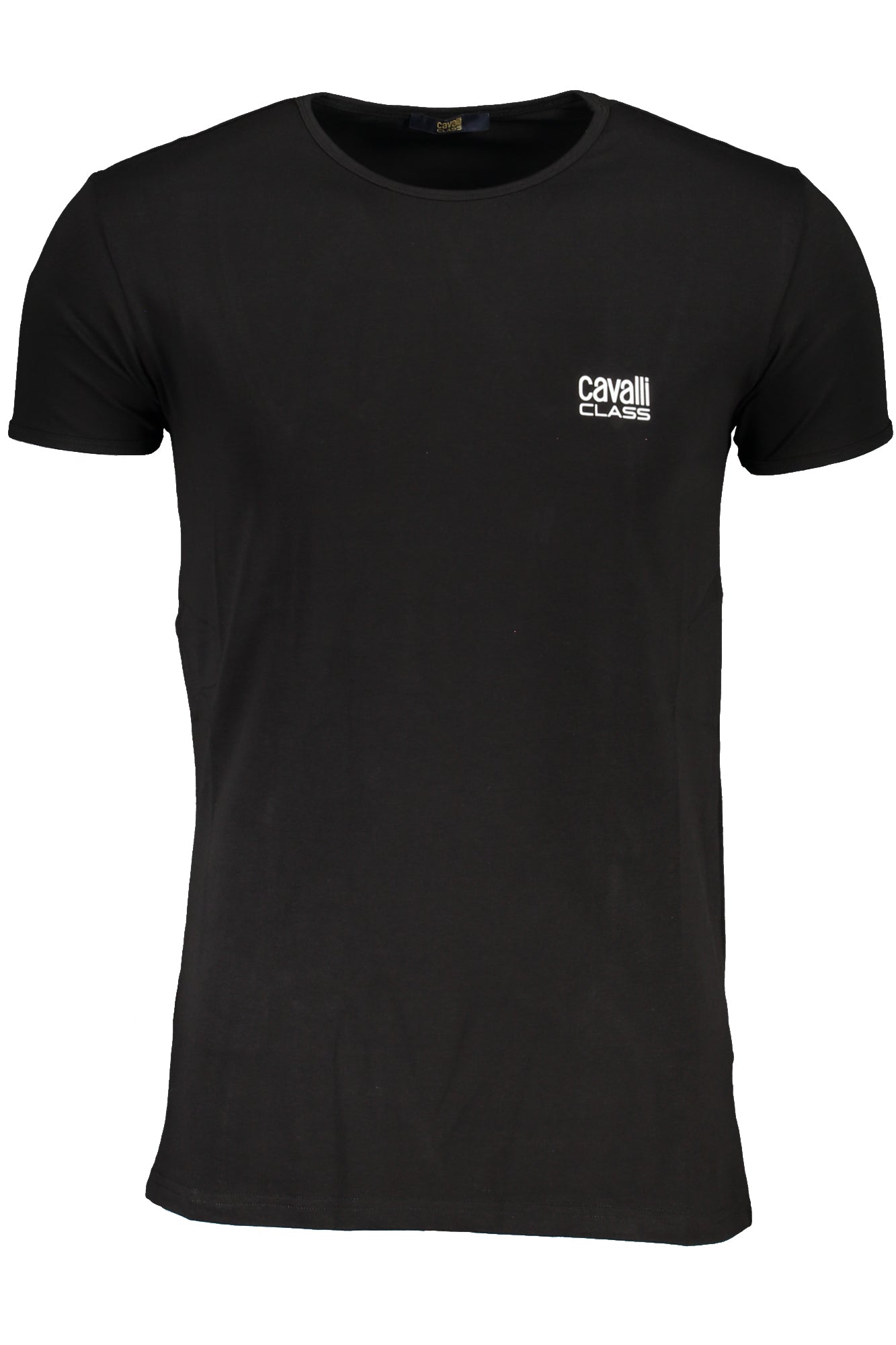 Cavalli Class T-Shirt Maniche Corte Uomo Nero"" - mem39