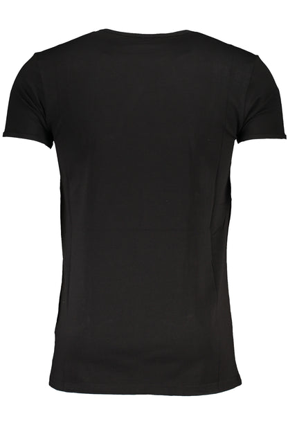 Cavalli Class T-Shirt Maniche Corte Uomo Nero"" - mem39