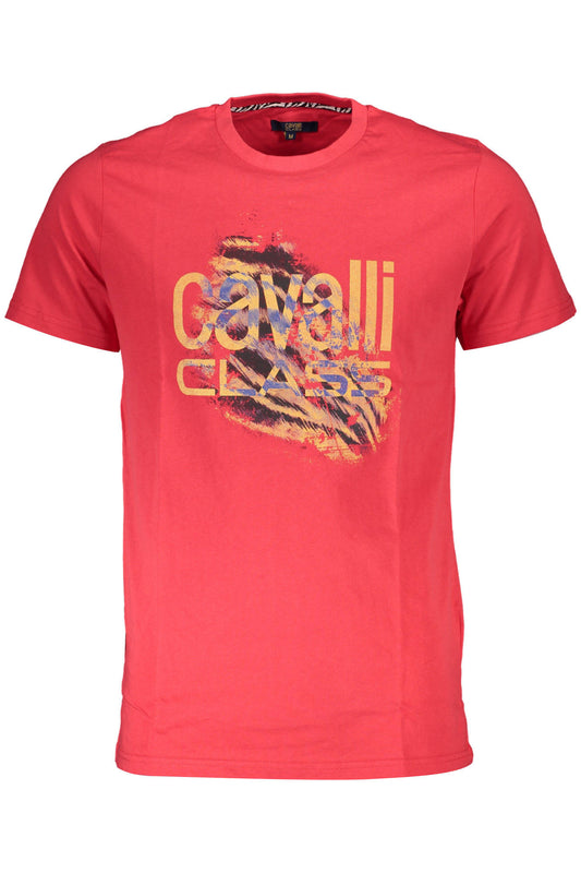 Cavalli Class Herren-T-Shirt mit kurzen Ärmeln