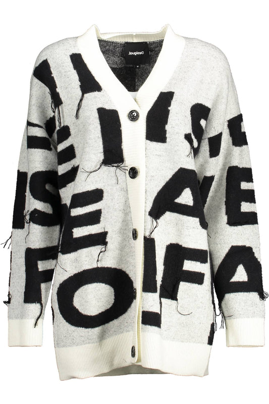 Desigual Cardigan Donna Bianco"" - mem39