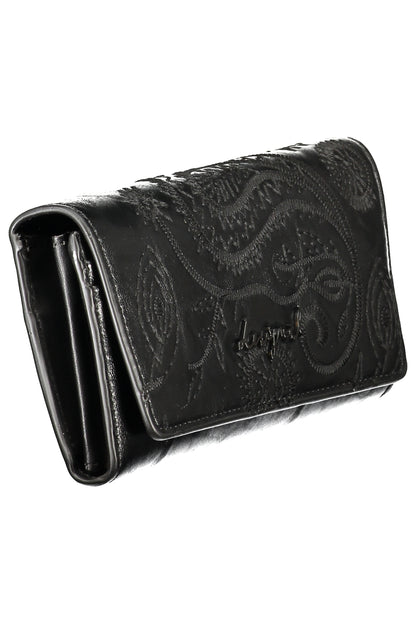 DESIGUAL PORTAFOGLIO DONNA NERO