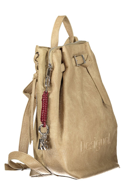 DESIGUAL ZAINO DONNA BEIGE