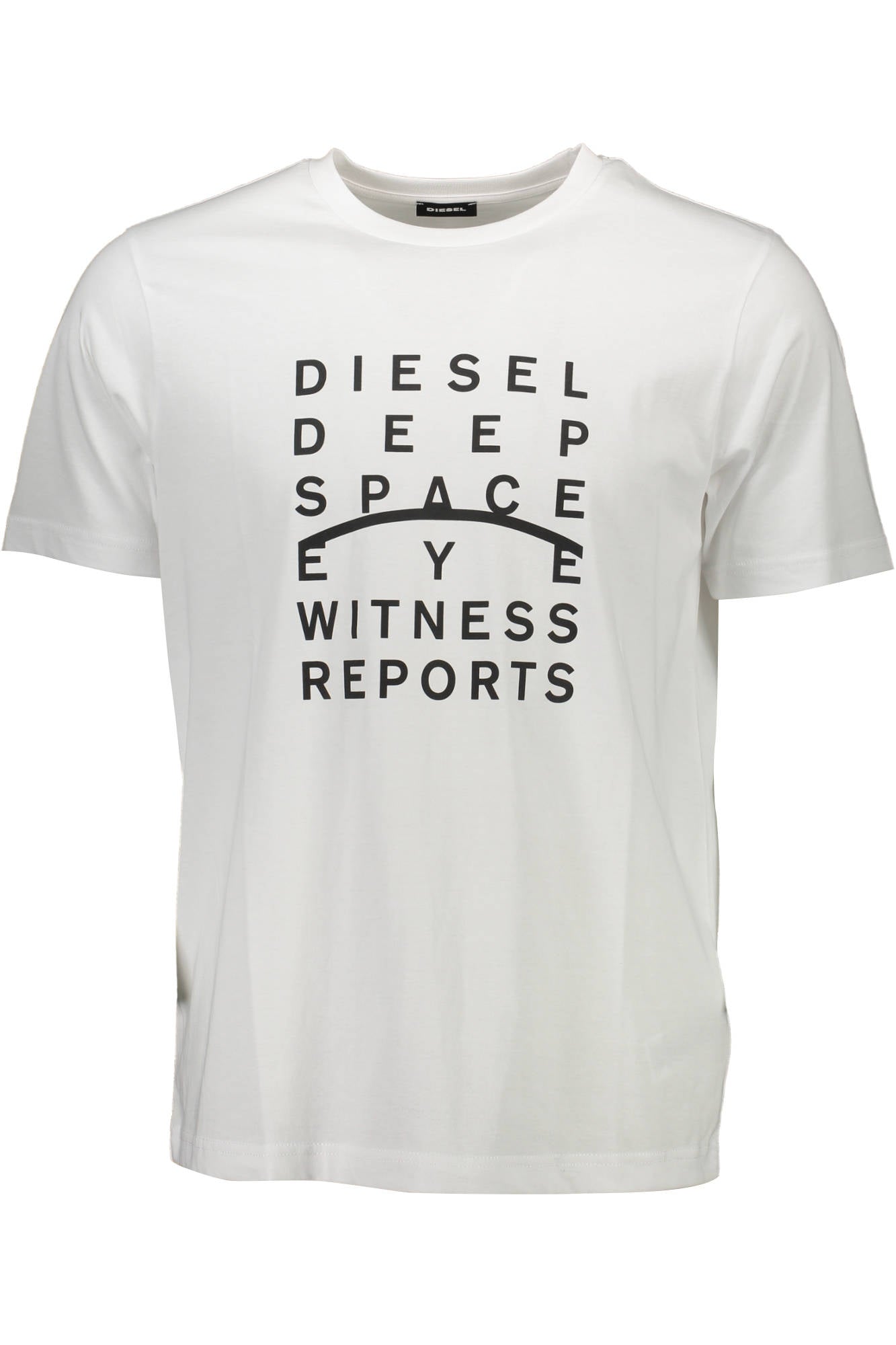 Diesel T-Shirt Maniche Corte Uomo Bianco - mem39