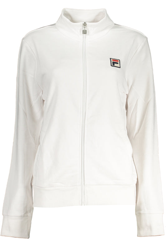 Fila Felpa Con Zip Donna Bianco"" - mem39