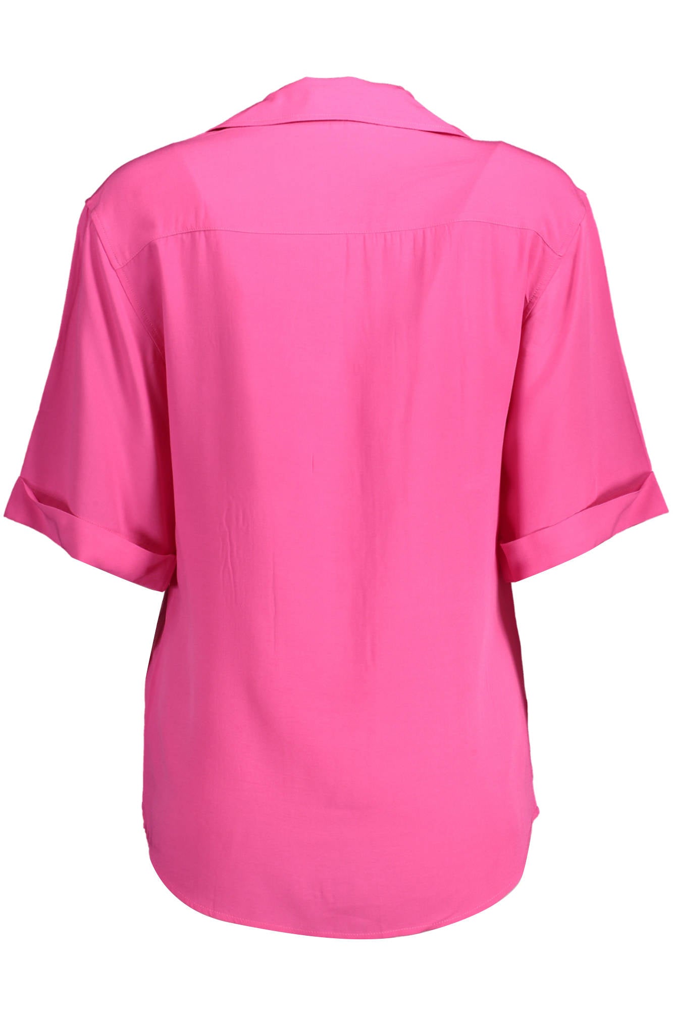 Gant Camicia Maniche Corte Donna Rosa - mem39