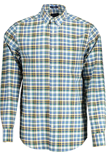 Gant Camicia Maniche Lunghe Uomo Blu - mem39